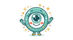 Eye contact tracking illustration